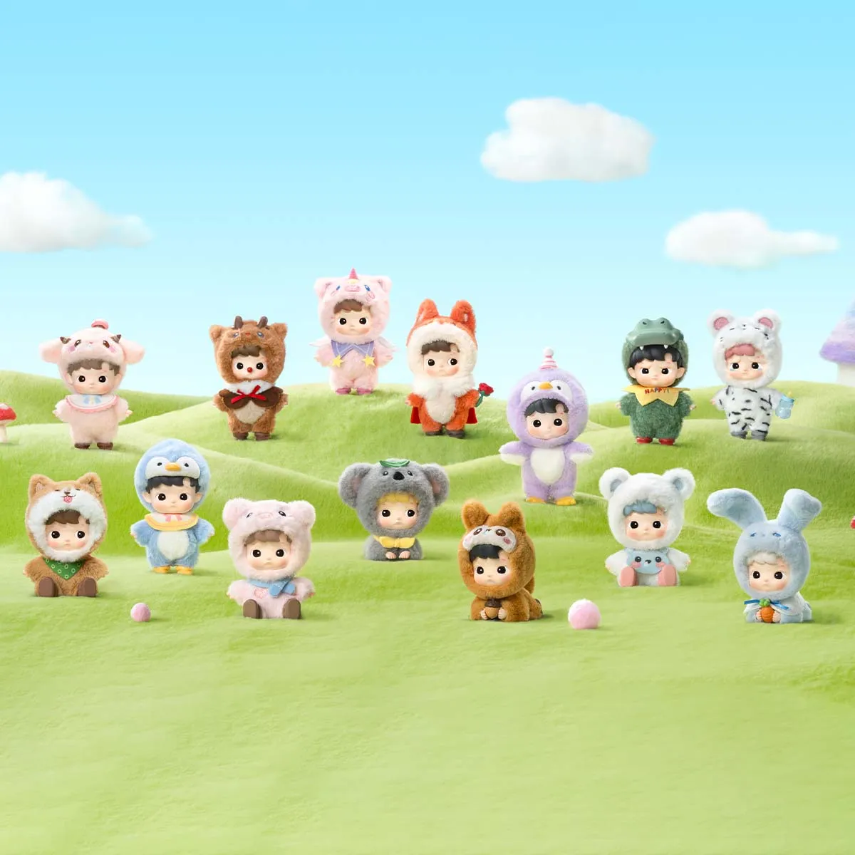HACIPUPU Snuggle With You Series Figures