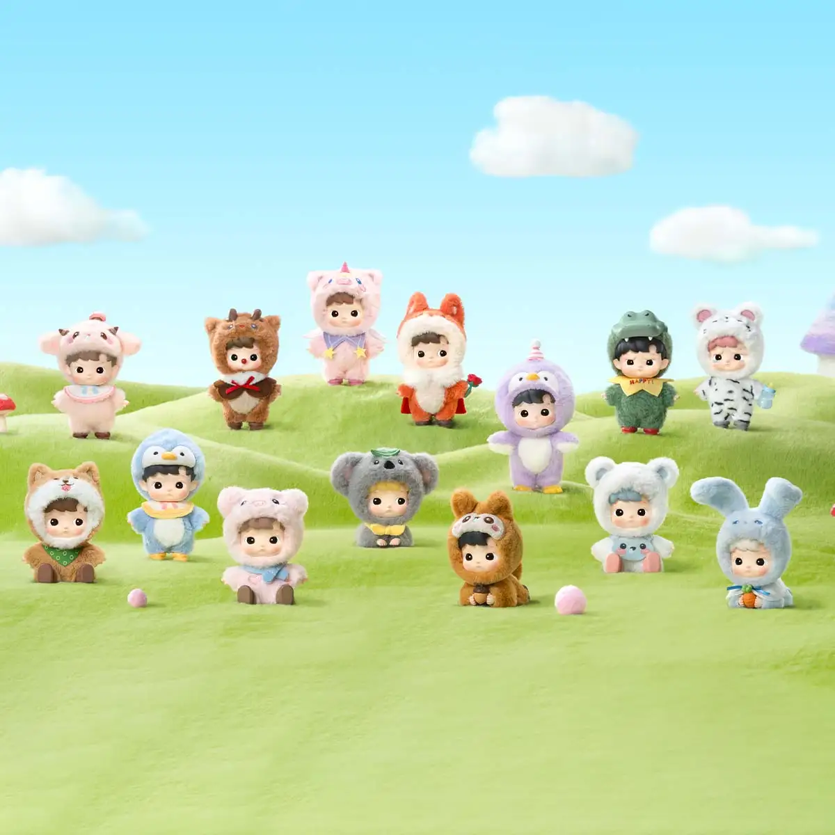 HACIPUPU Snuggle With You Series Figures
