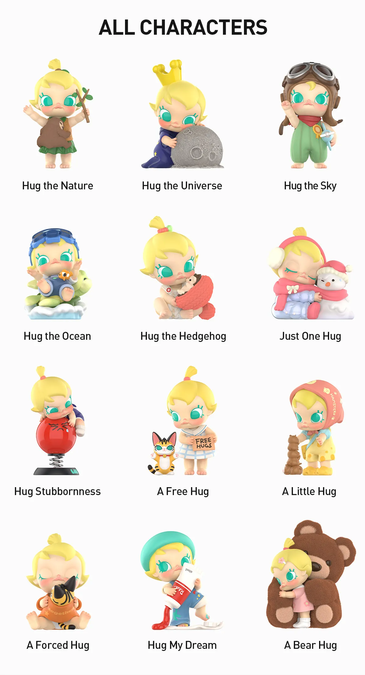 POP NOW:Baby Molly My Huggable Discovery Series Figures - POP MART  
