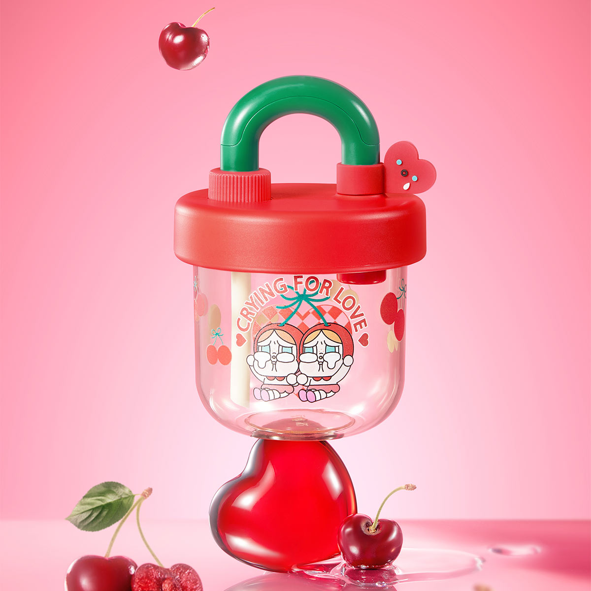 CRYBABY Crying For Love Series-Straw Cup - POP MART (United