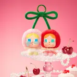 POP MART-CRYBABY Crying For Love Series-Vinyl Plush Hanging Card (Love You Cherry Much) - Banner 1