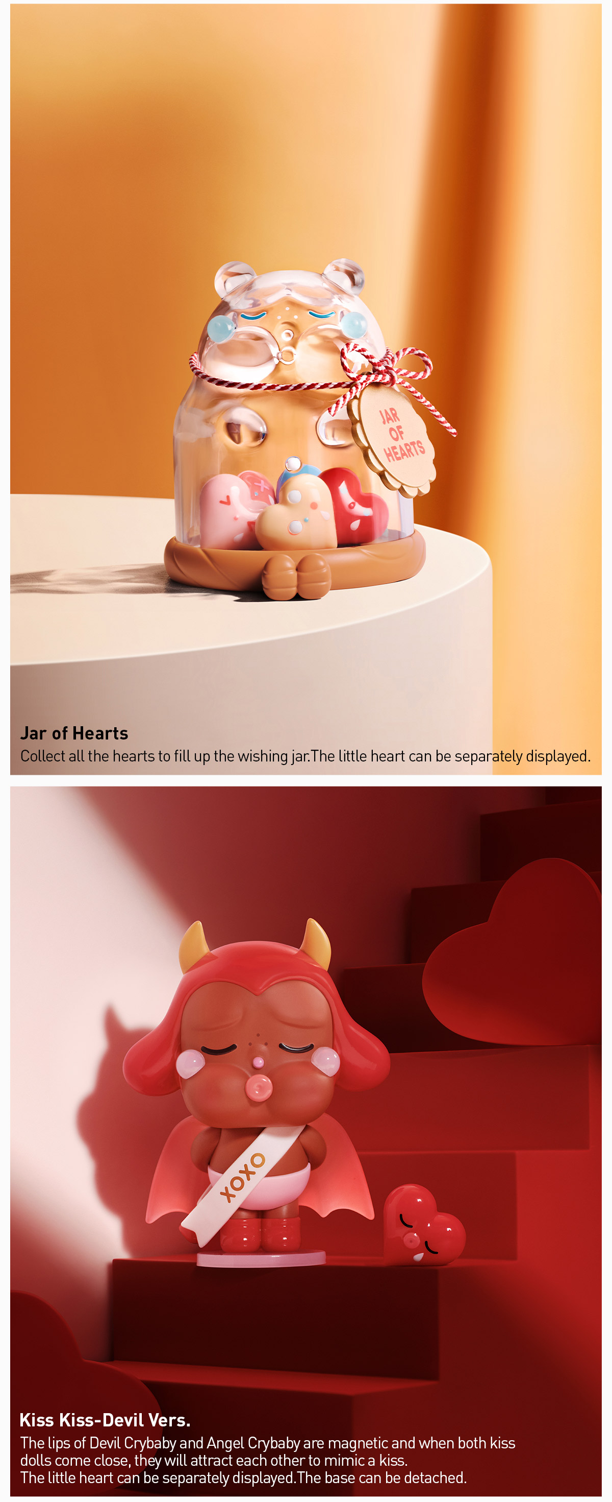 POP NOW:CRYBABY Crying For Love Series Figures - POP MART