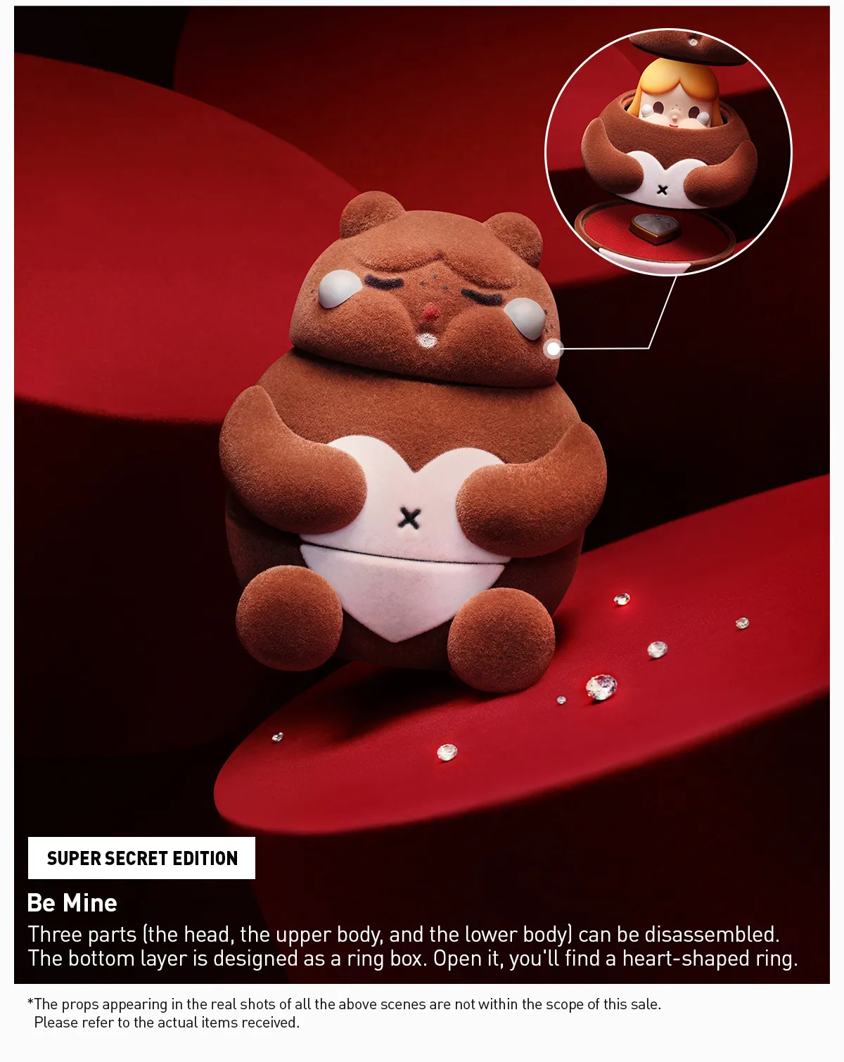 POP NOW:CRYBABY Crying For Love Series Figures - POP MART (United 