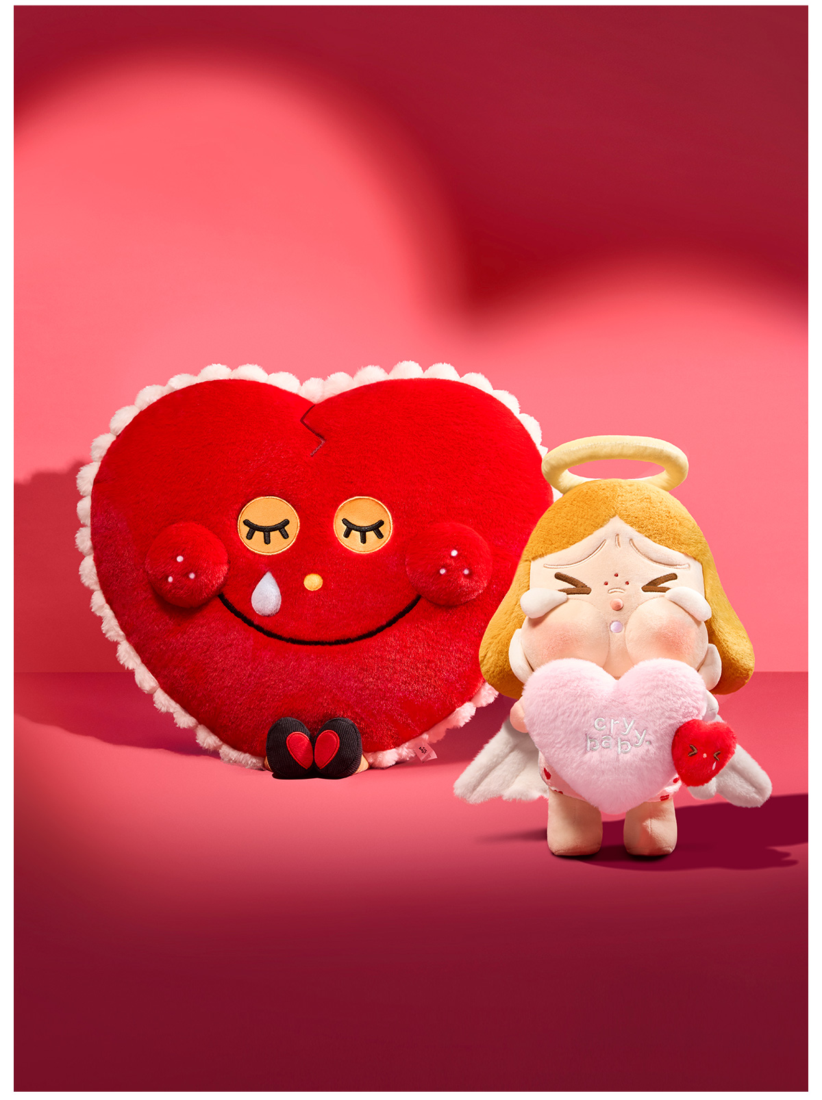 ぬいぐるみ CRYBABY Crying for Love Plush Gift Box CRYBABY Crying for Love Series-Plush Gift Box - POP MART
