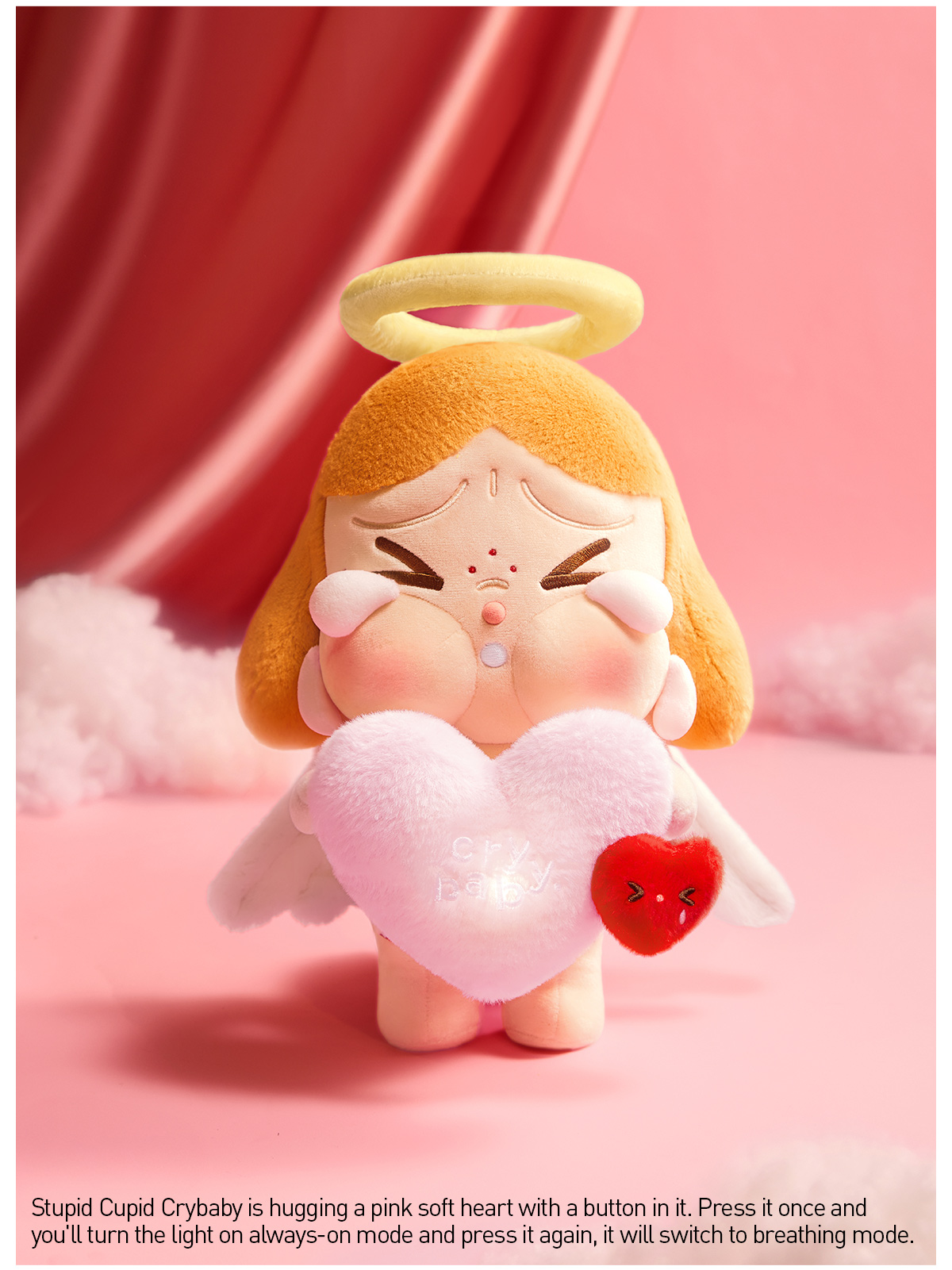 Crybaby crying for love rose 限定popmart POP NOW:CRYBABY Crying For Love Series Figures - POP MART