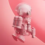 POP MART-MEGA SPACE MOLLY 400% SMITTEN LOVE - Banner 2