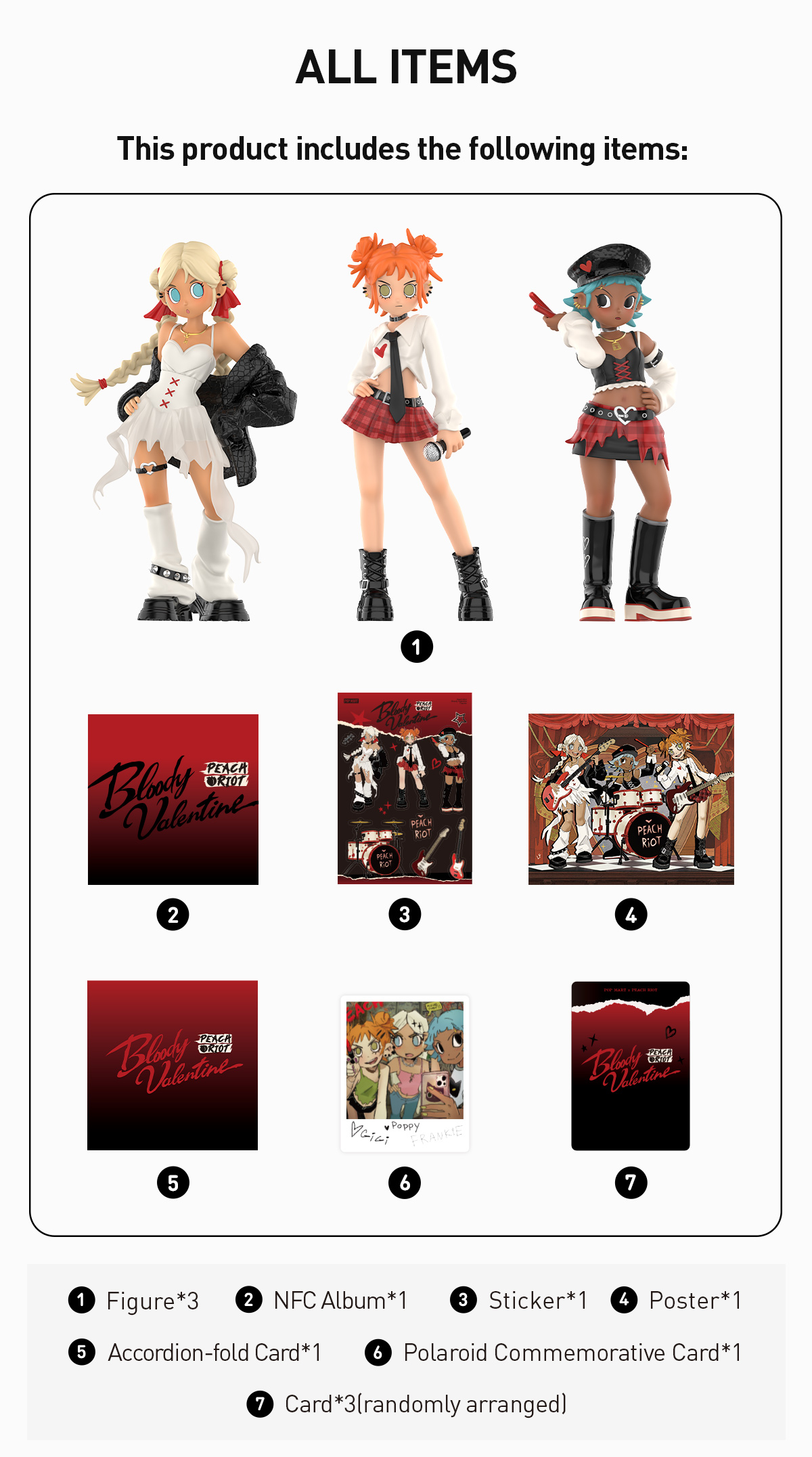 Peach Riot Bloody Valentine Figures - POP MART (United States)