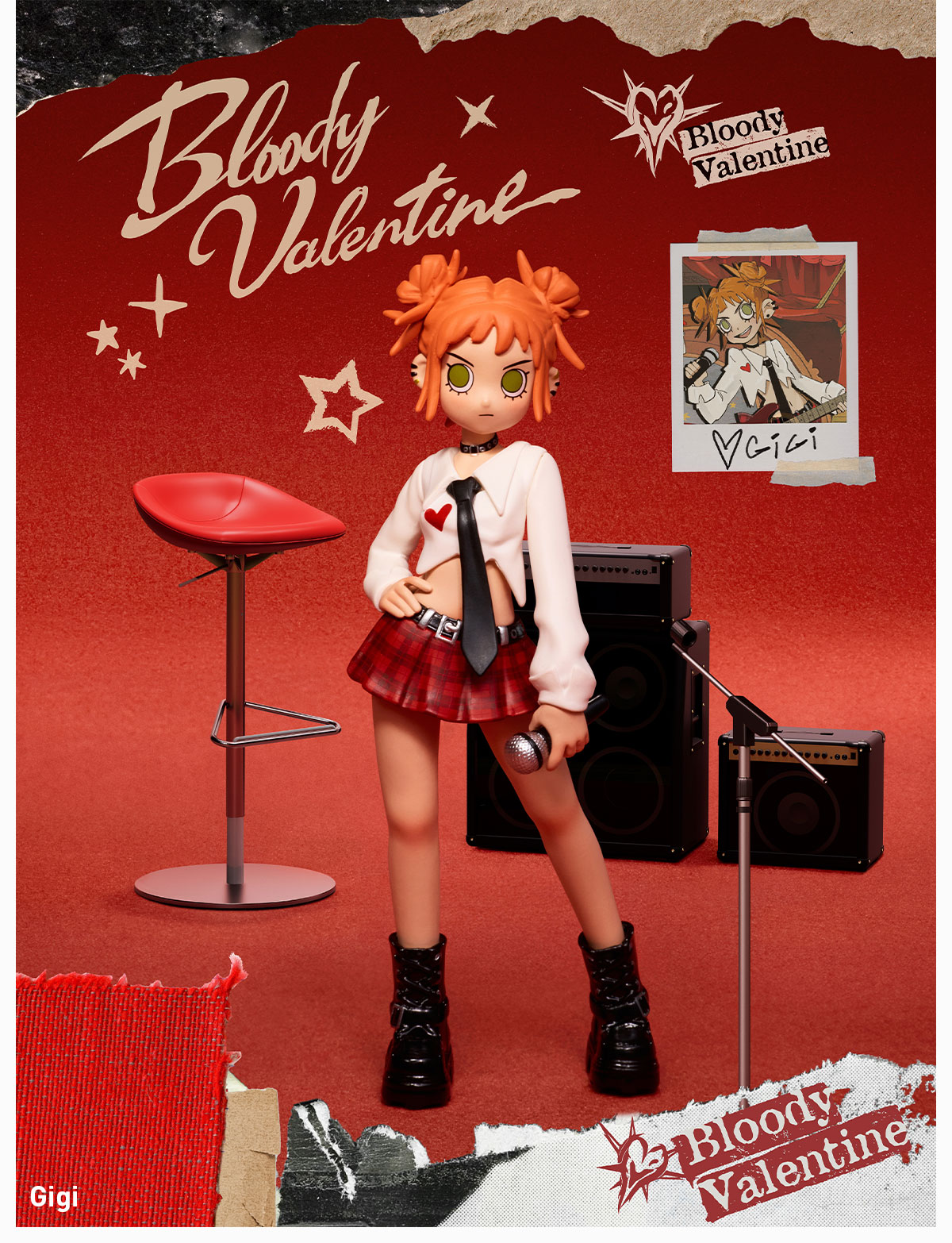 LIVE]Peach Riot Bloody Valentine Figures - POP MART (United