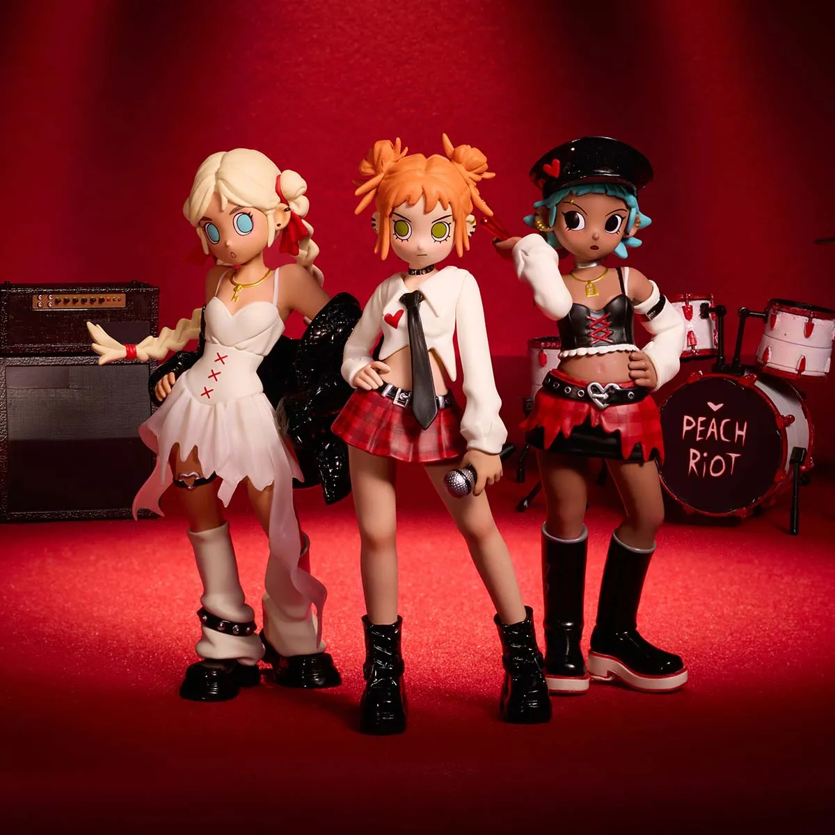 PEACH RIOT – Colección "San Valentín Sangriento" – Figuras