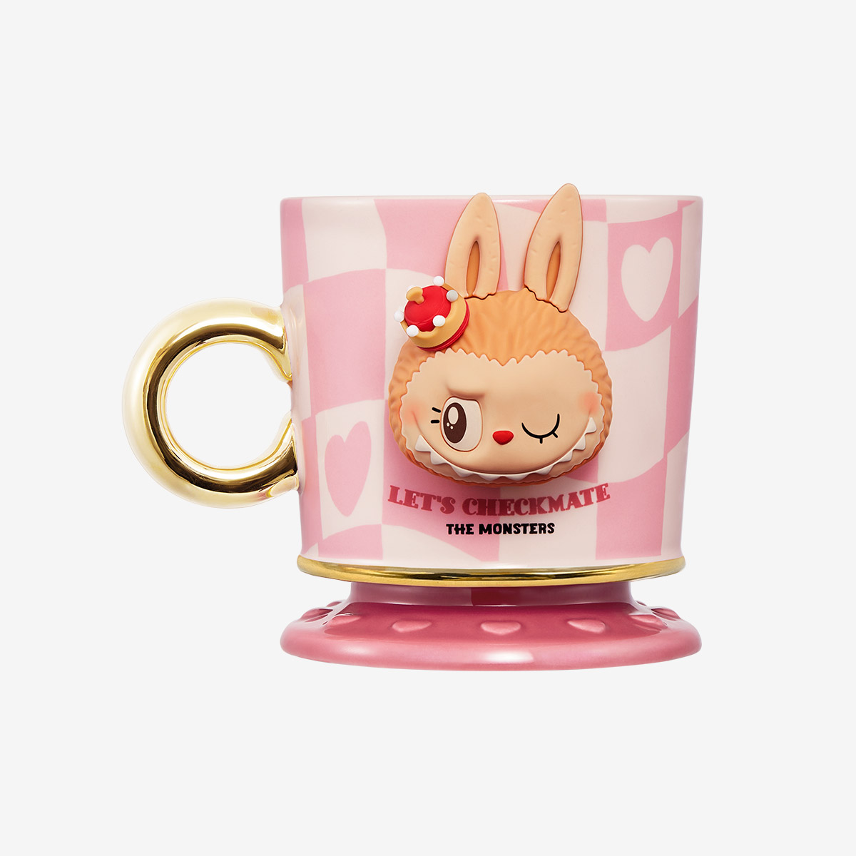 THE MONSTERS Let's Checkmate Series-Vinyl Plush Hanging Card