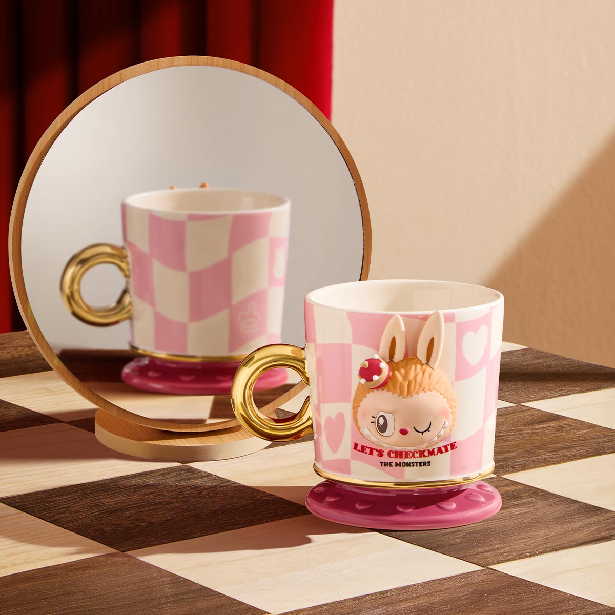 THE MONSTERS Let's Checkmate Series-Mug - POP MART (United