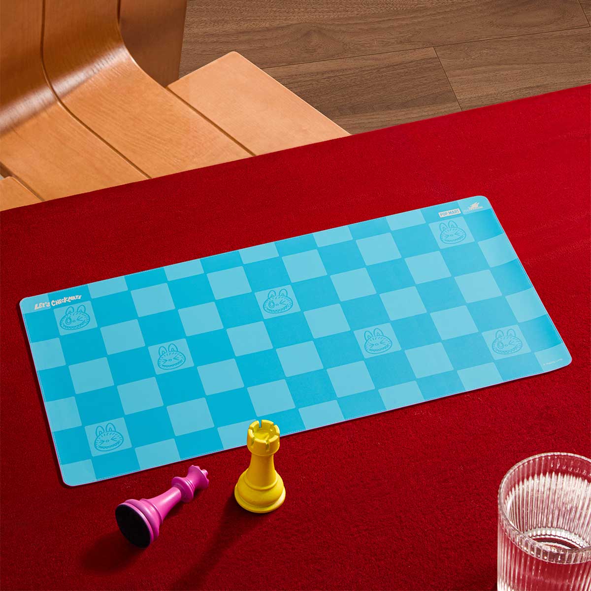 THE MONSTERS Let's Checkmate Series-Computer Desk Mat - POP