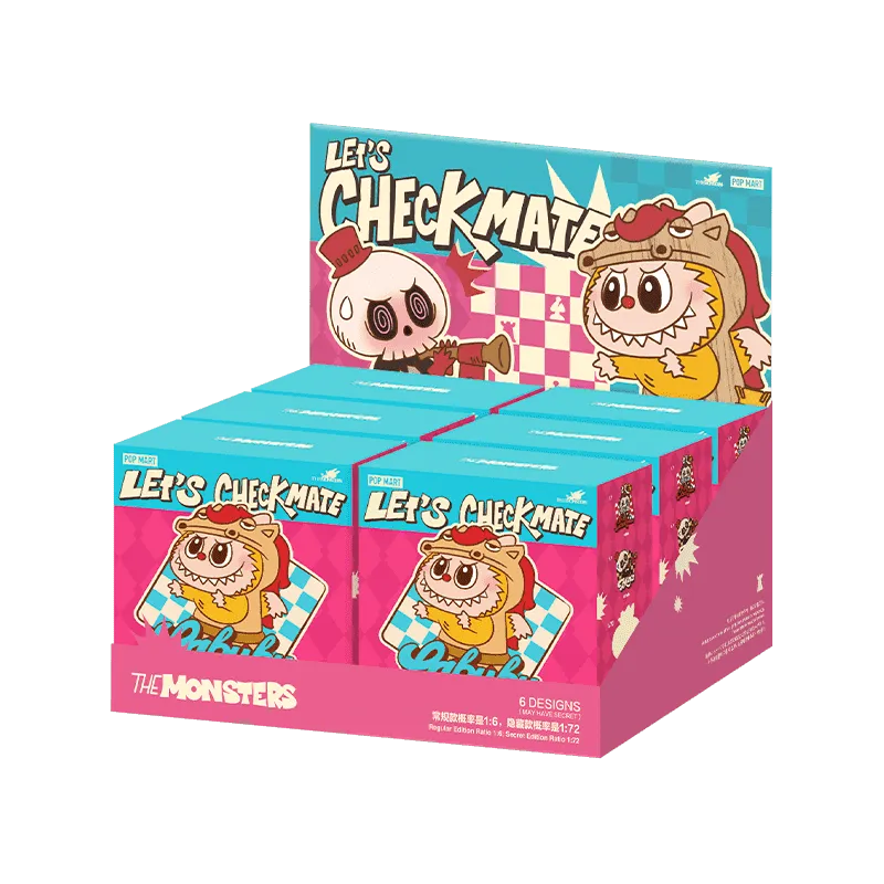 Amazon.com: POP MART The Monsters Let's Checkmate Series