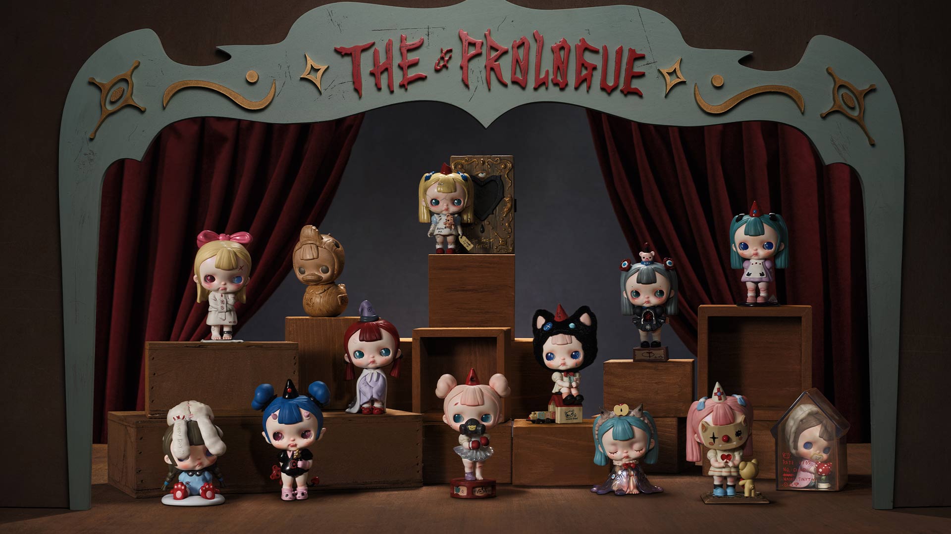 その他 popmart TINYTINY Amazon.com: POP MART TINYTINY-Prologue Series Figures Blind
