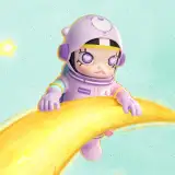 POP MART-MEGA SPACE MOLLY 400%+100% Sweet Dream Bears - Banner 1