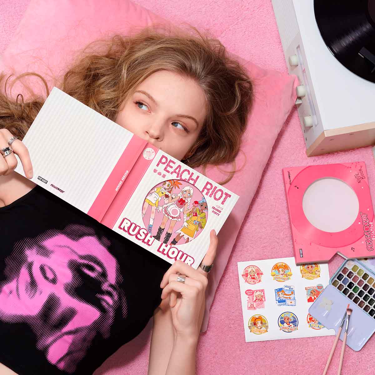 Peach Riot Rush Hour Series-Notebook - POP MART (United States) Peach Riot Rush Hour Series-Notebook - POP MART (United States)