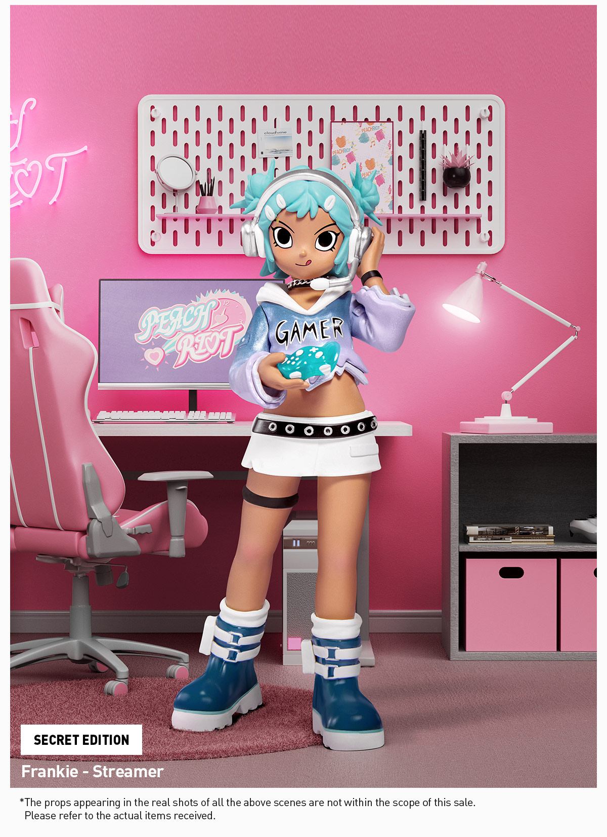 POPMART Peach Riot Rush Hour シークレット Amazon.com: POP MART Peach Riot Rush Hour Series Figures