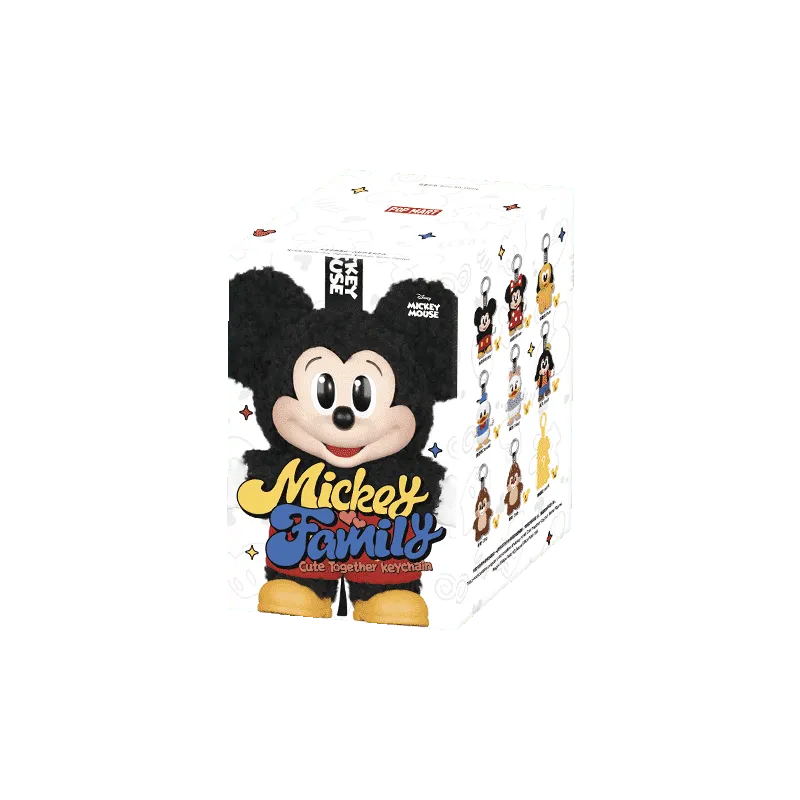 Mickey Family Cute Together Keychain Series Figures - POP Mickey Family Cute Together Keychain Series Figures - POP