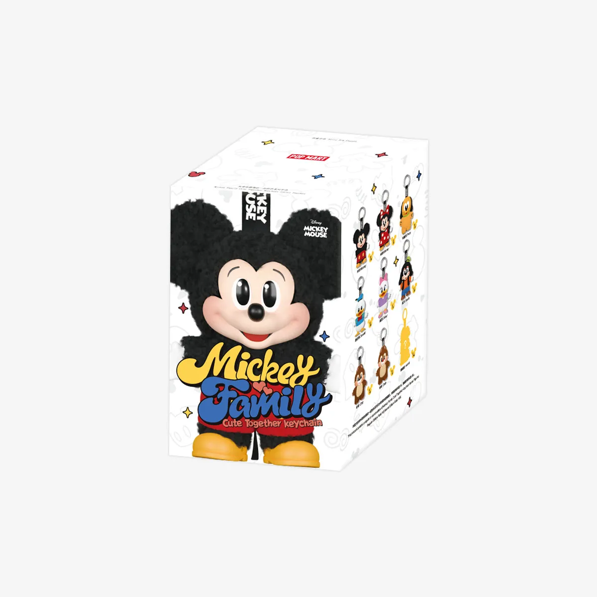 Mickey Family Cute Together ぬくい キーチェーンシリーズ