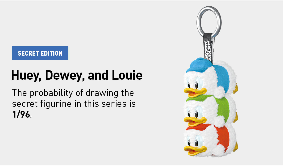 Mickey Family Cute Together Keychain Series Figures - POP