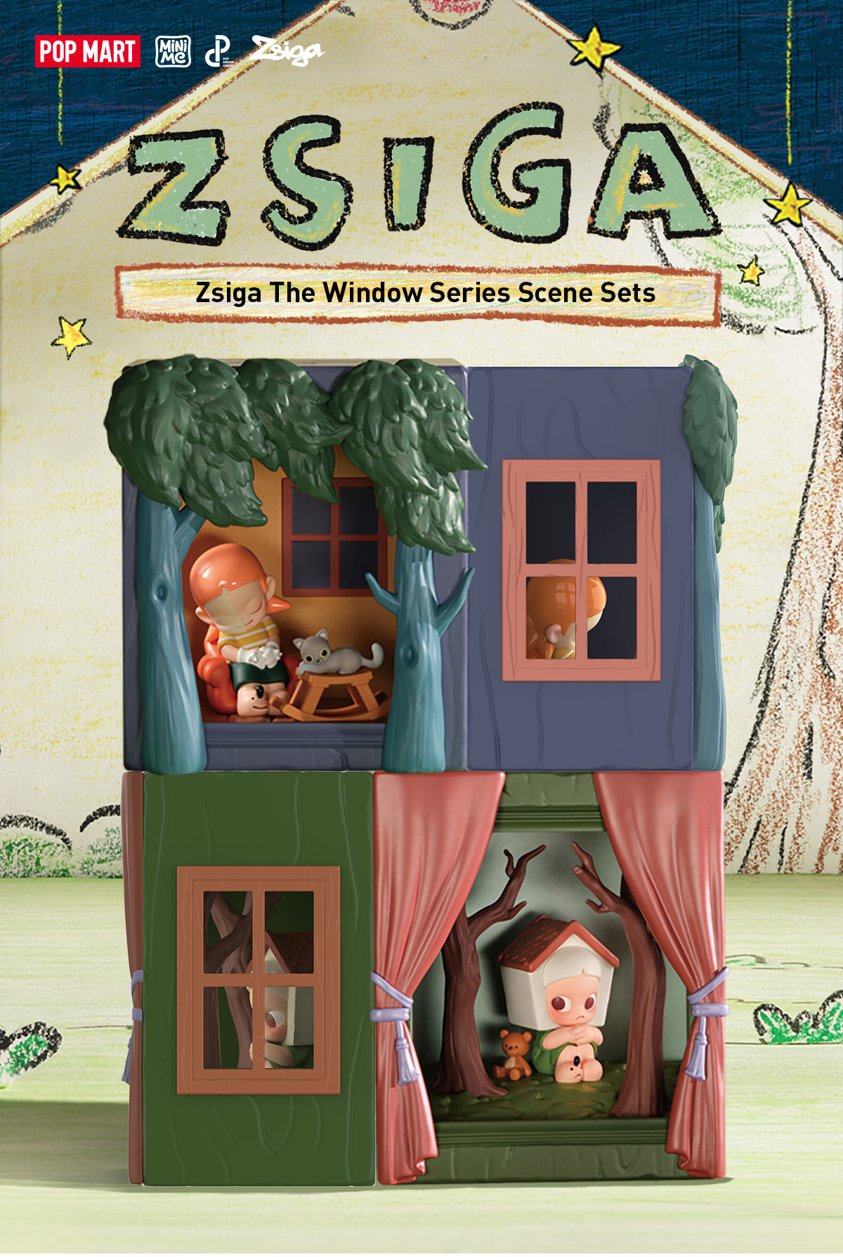 Zsiga The Window Series Scene Sets - POP MART (United States)