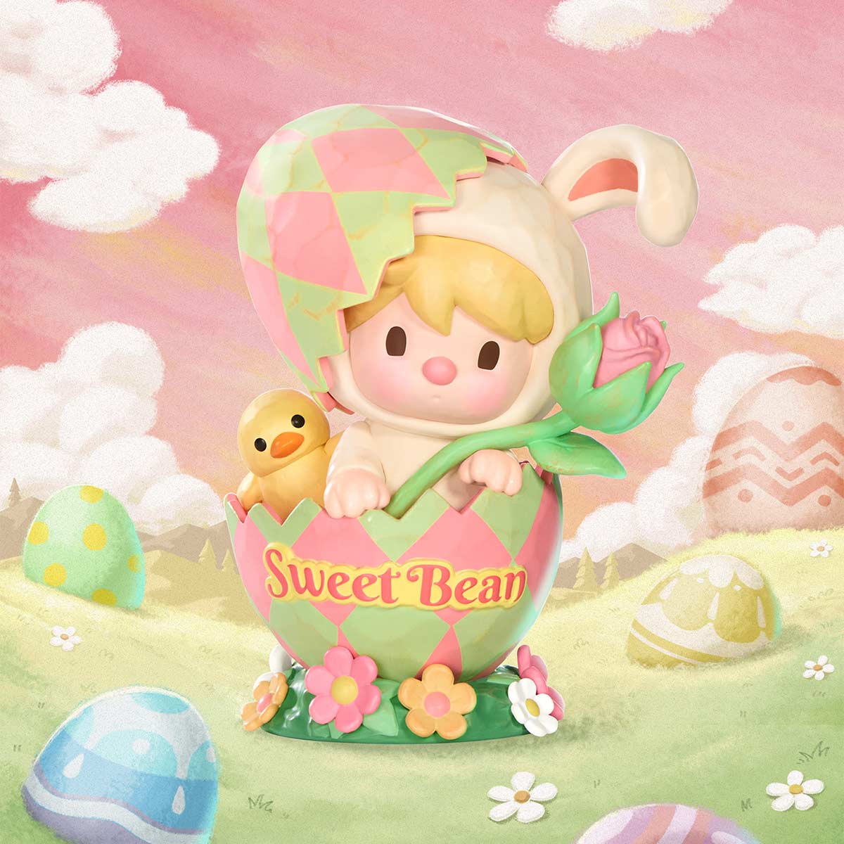 Sweet Bean Easter Bunny Figure - POP MART (United States)
