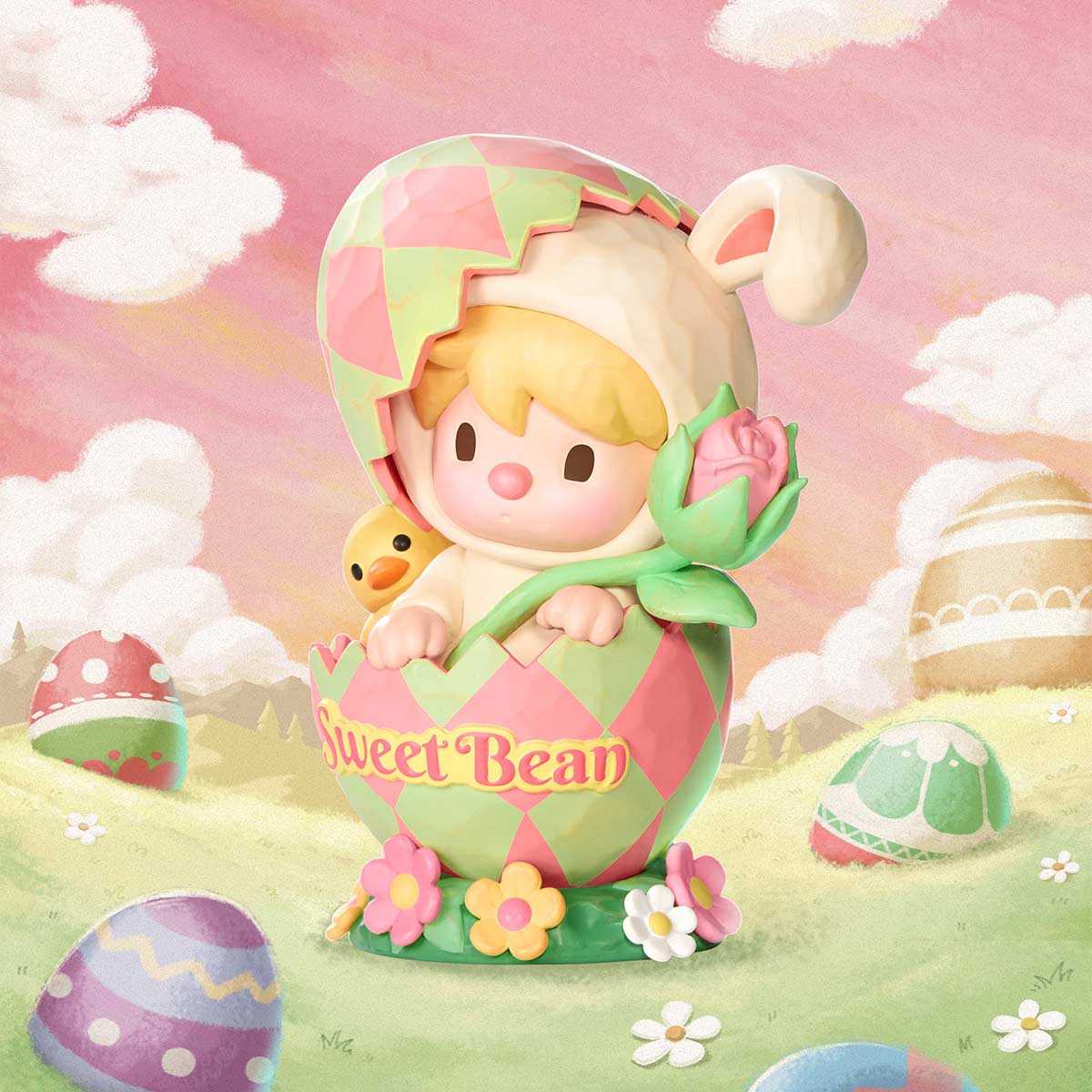 Sweet Bean Easter Bunny Figure - POP MART (United States)