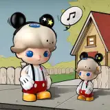 POP MART-MEGA JUST DIMOO 1000% Mickey Mouse - Banner 7