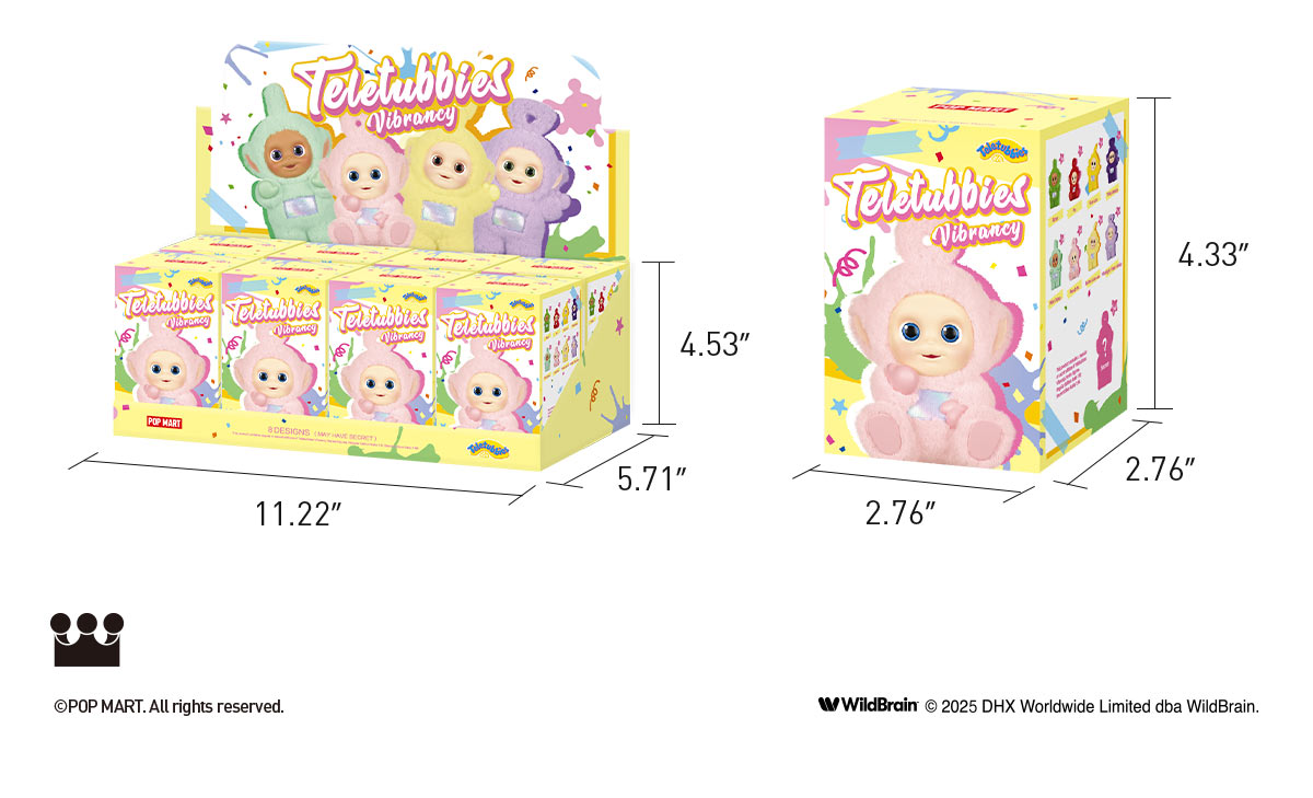 POP NOW:Teletubbies Vibrancy Series Figures - POP MART (Canada)