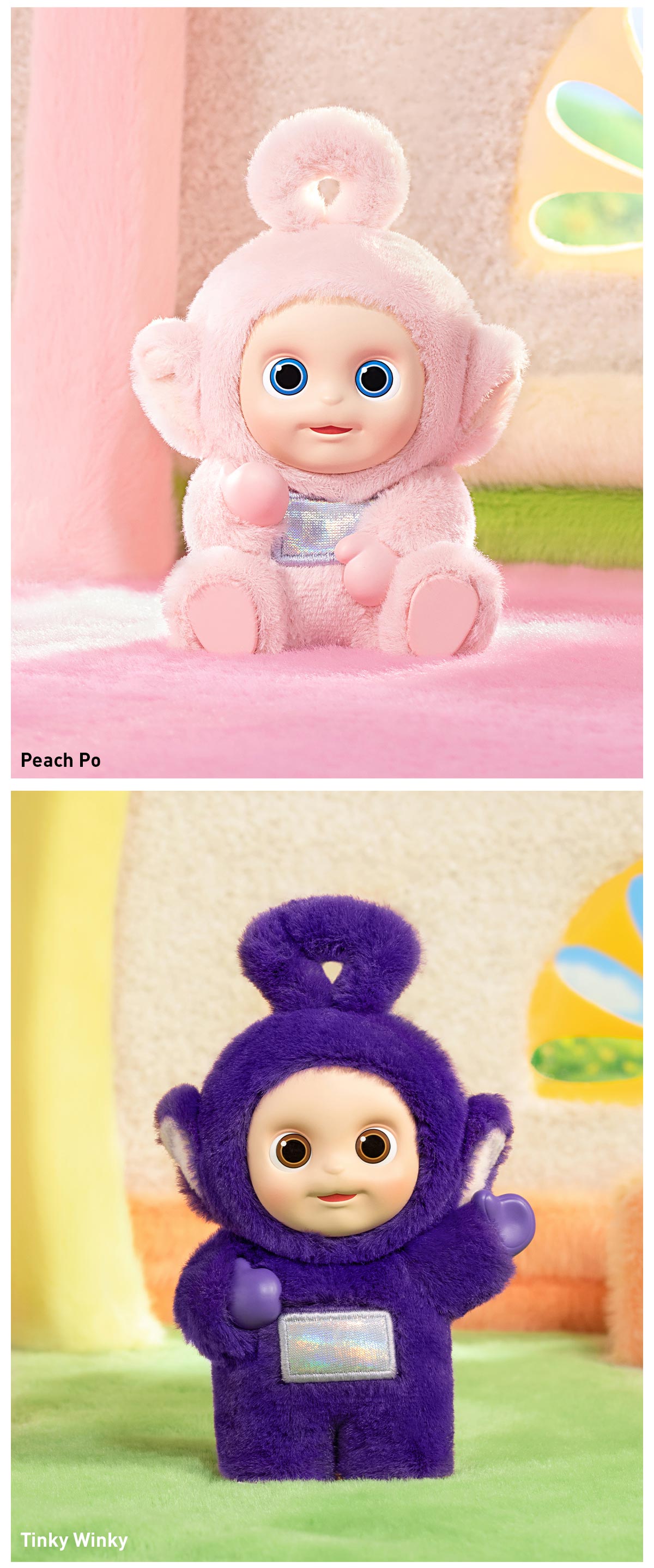 Popmart teletubbies 4種セット　バラ売り可 POPMART Companion Teletubbies Series Blind Box Figures Full