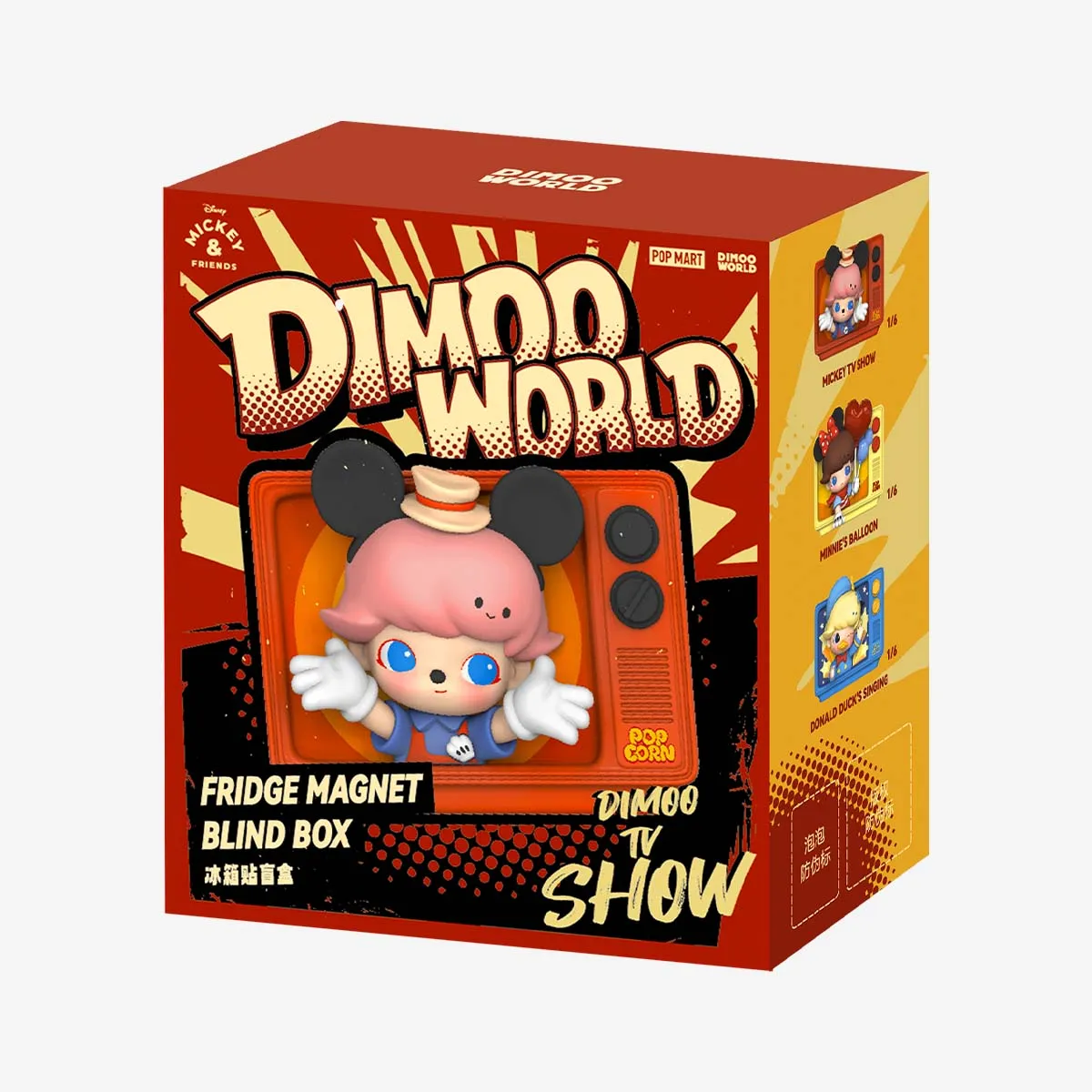 DIMOO WORLD × DISNEY Series-Fridge Magnet Blind Box - POP MART 