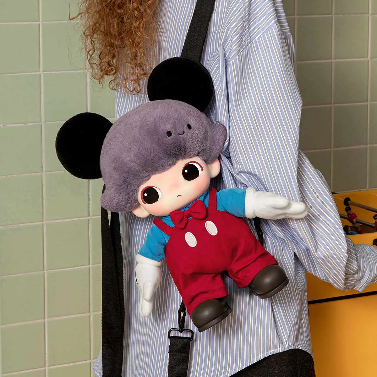 DIMOO WORLD × DISNEY Series-Mickey Vinyl Plush Bag - POP MART 