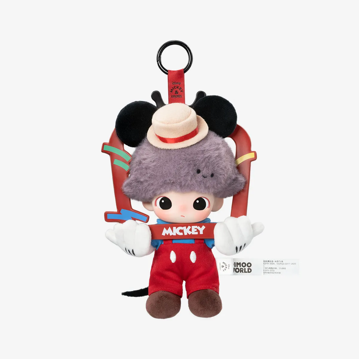 DIMOO WORLD × DISNEY Series-Vinyl Plush Keychain Blind Box - POP 