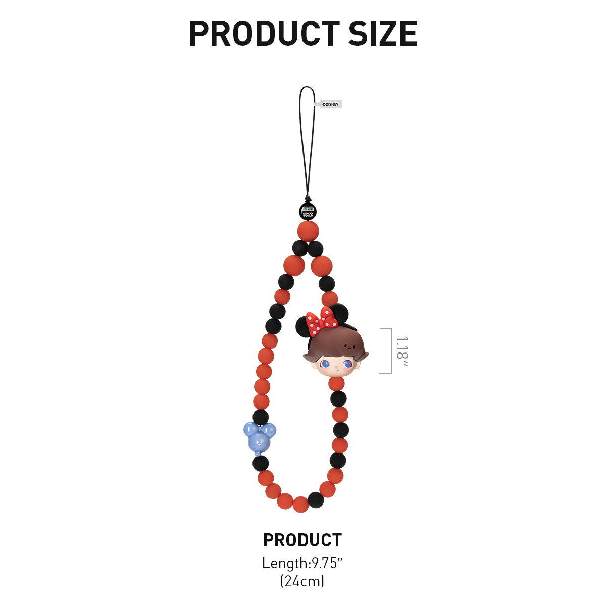 DIMOO WORLD ケータイチャーム 6種類 POP NOW:DIMOO WORLD × DISNEY Series-Mobile Phone Lanyard