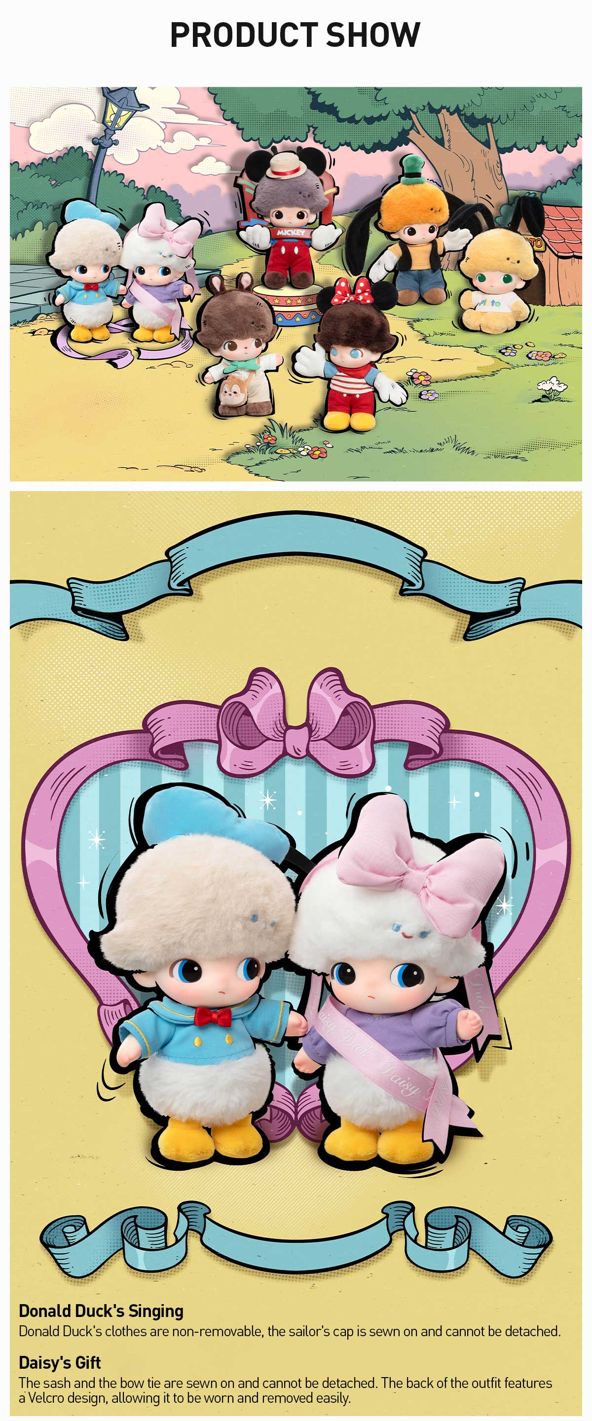 POP NOW:DIMOO WORLD × DISNEY Series-Vinyl Plush Keychain POP NOW:DIMOO WORLD × DISNEY Series-Vinyl Plush Keychain