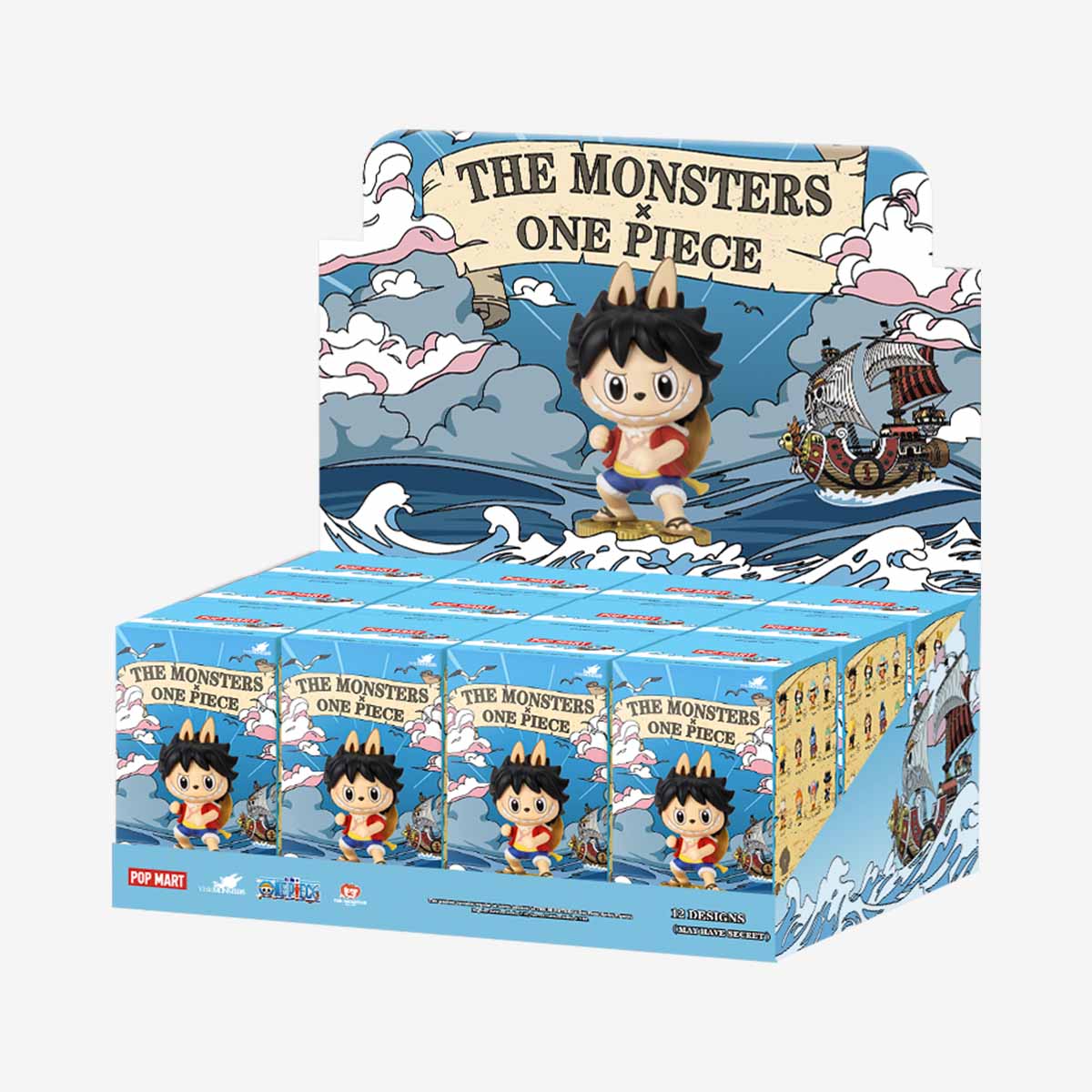 ワンピース THE MONSTERS フィギュアセット ラブブ　POPMart THE MONSTERS × One Piece Series Figures - POP MART (United States)