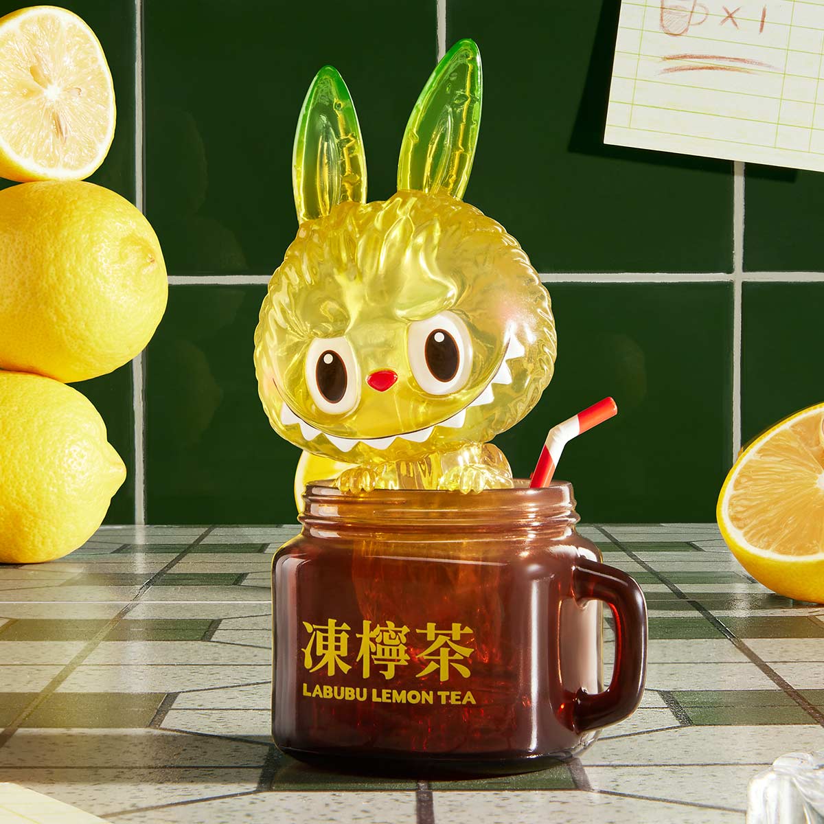 lemonレモン♡ 新品POPMART LABUBU MOKOKO LABUBU Lemon Tea Figure - POP MART (United States)