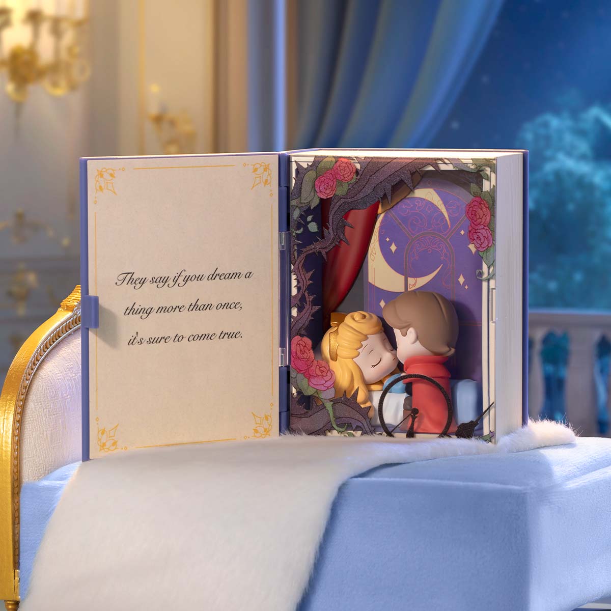 その他 POPMART Disney Princess FAIRY TALES Disney Princess's Fairy Tales Series Scene Sets - POP MART