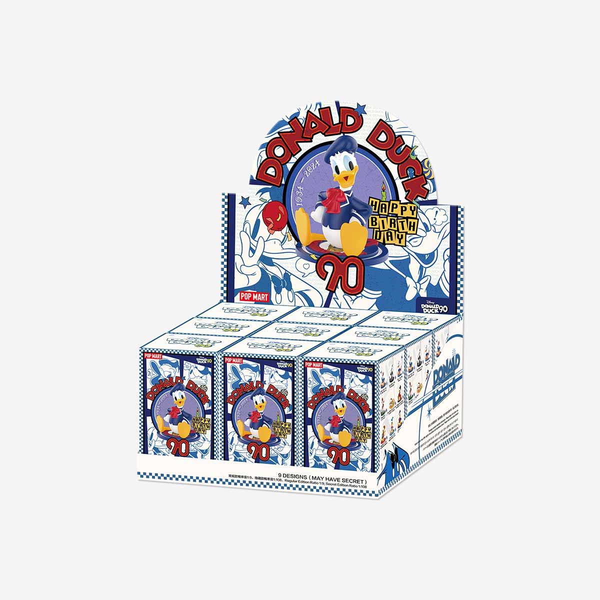 Disney Donald Duck 90th Anniversary Series Figures - POP MART (Canada)