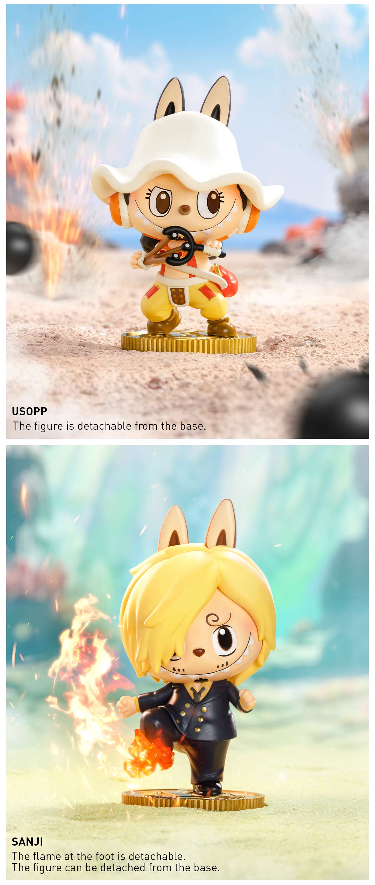 POP NOW:THE MONSTERS × One Piece Series Figures - POP MART
