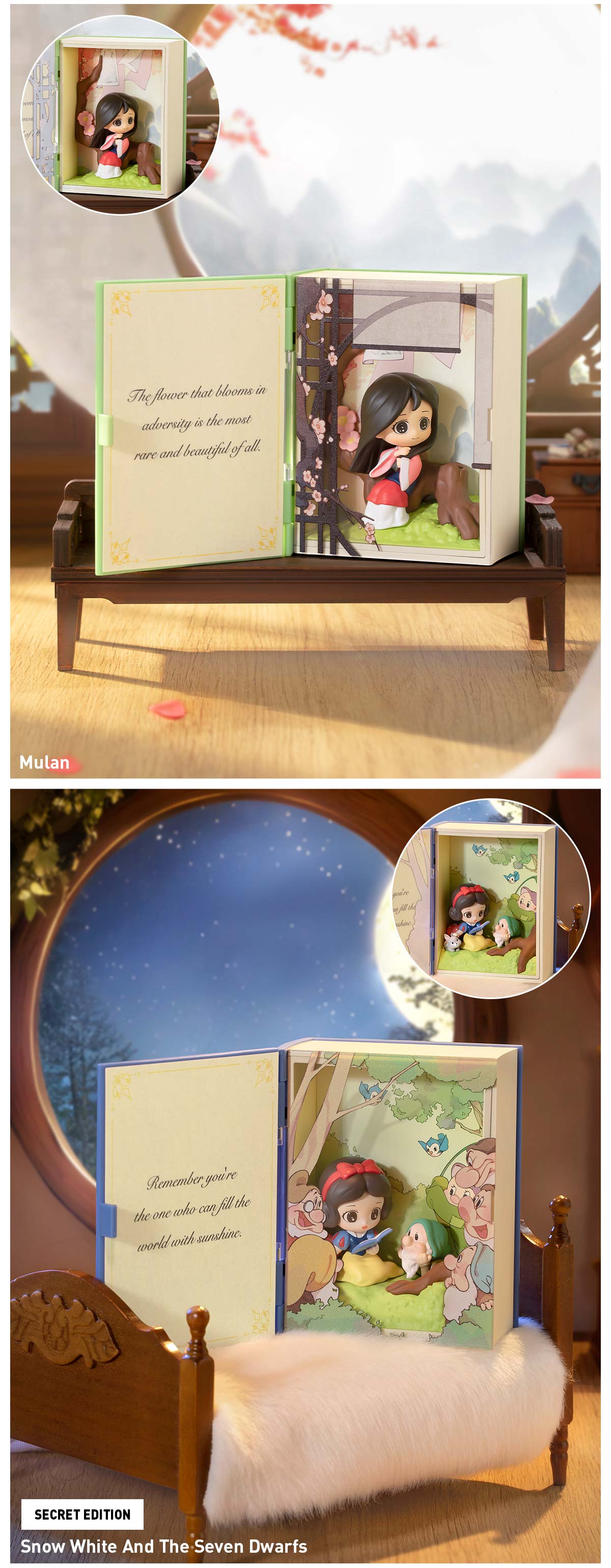 Disney Princess's Fairy Tales Series Scene Sets|POP MART US Official