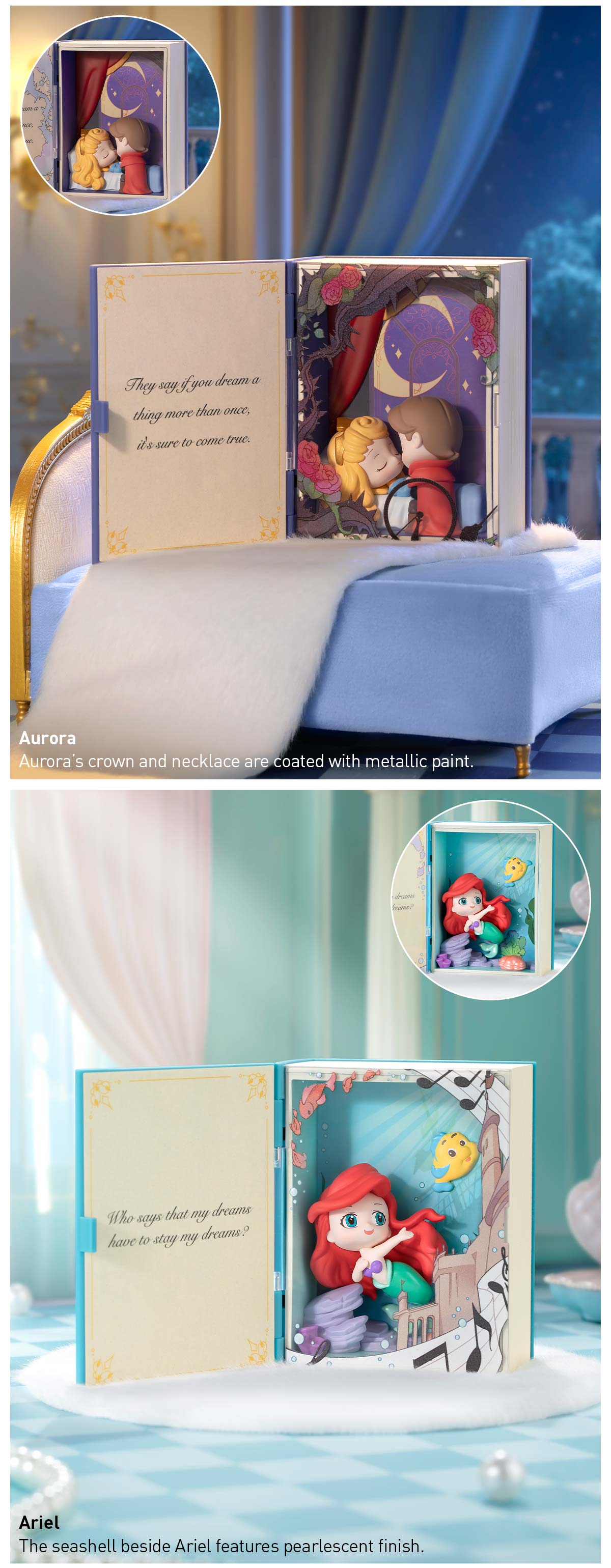 Disney Princess's Fairy Tales Series Scene Sets - POP MART