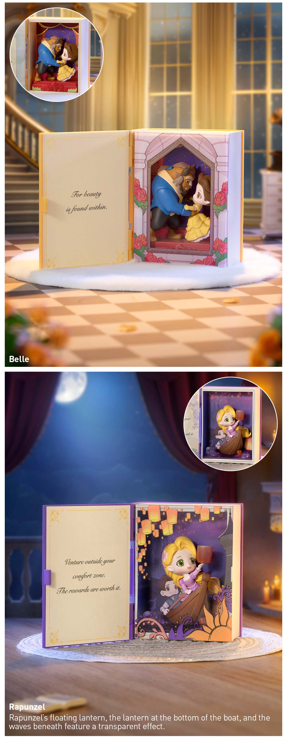 POP NOW:Disney Princess's Fairy Tales Series Scene Sets