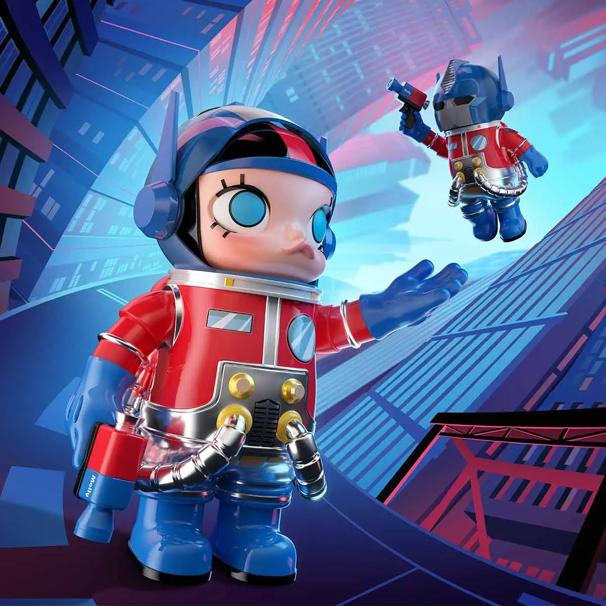 MEGA SPACE MOLLY 400% Optimus Prime - POP MART (Mexico)