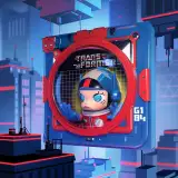 POP MART-MEGA SPACE MOLLY Optimus Prime《IN SPACE》3D Painting - Banner 2