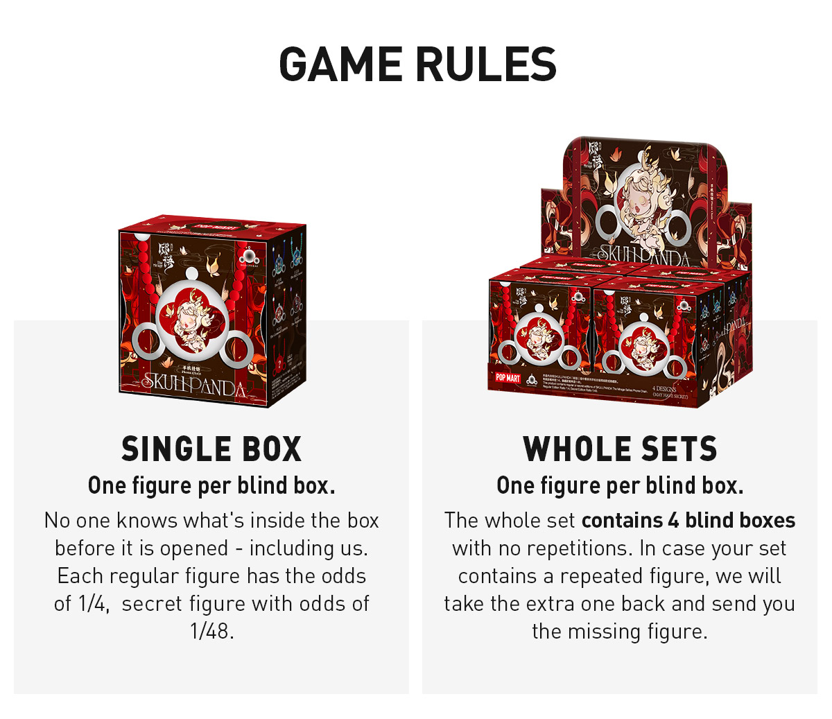 POP NOW:SKULLPANDA The Mirage Series Phone Chain - POP MART