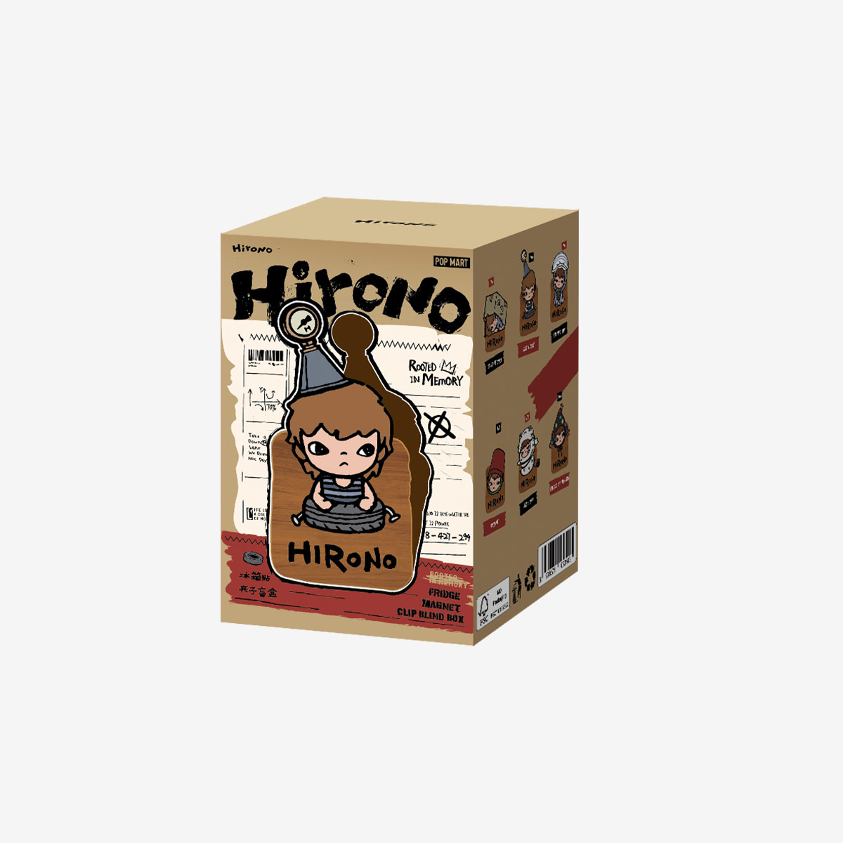 Hirono Echo Series - Fridge Magnet Clip Blind Box - POP MART