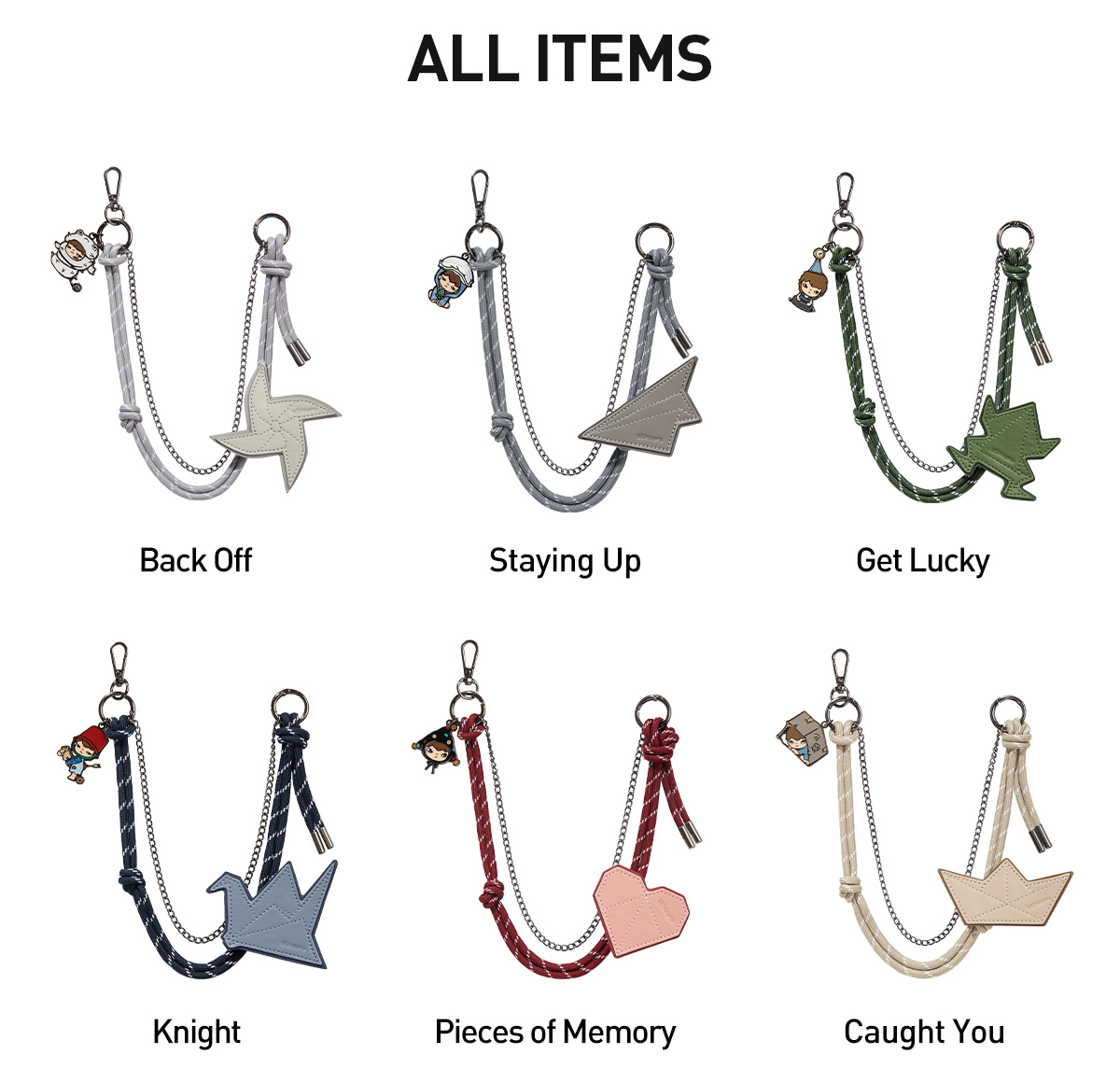 POP NOW:Hirono Echo Series - Pendant Chain Blind Box - POP MART