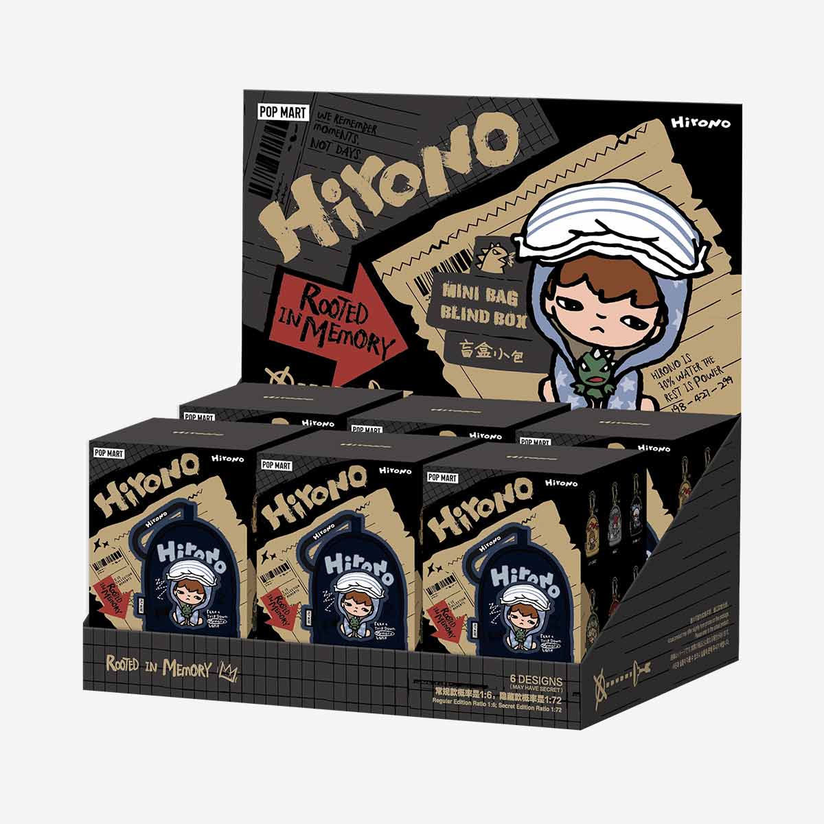POPMART Hirono Echo Series Mini Bag Blind Box Decoration