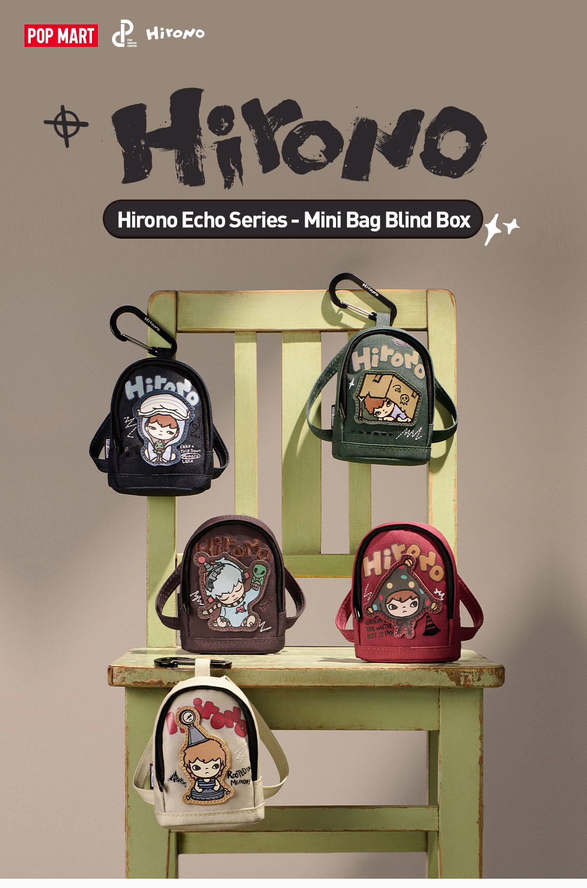 Hirono Echo Series - Mini Bag Blind Box - POP MART (United